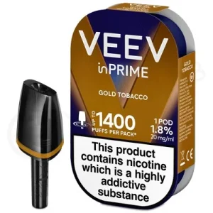 Gold Tobacco Veev InPrime Prefilled Pod
