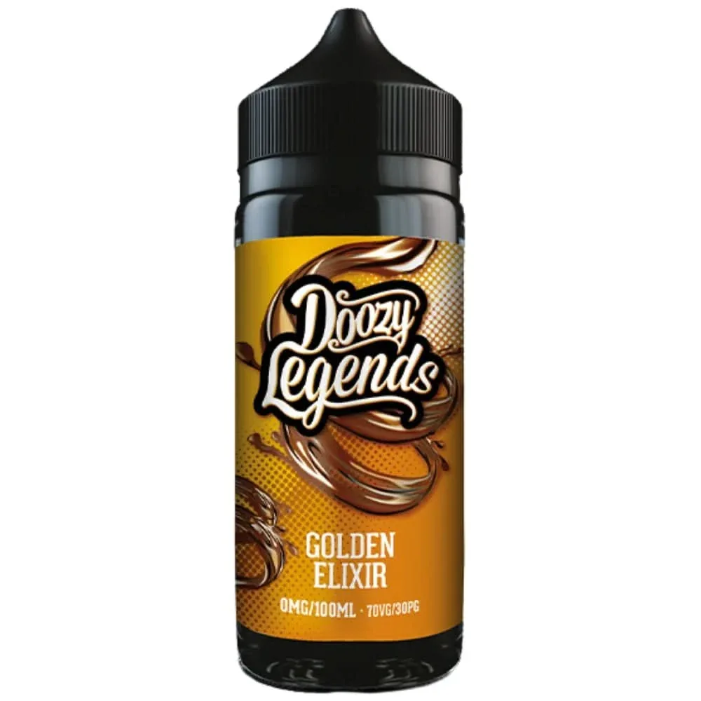 Golden Elixir Shortfill E-Liquid Legends Series by Doozy Vape Co (100ml)
