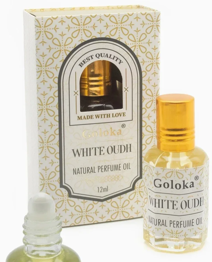 Goloka White Oudh Natural Perfume Oil (Attar) 12 ml