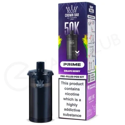 Grape Berry Al Fakher 50K Hypermax Prime Refill Pod
