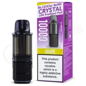 Grape Bloody Bar Crystal 10K Refill Pod