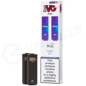 Grape Ice IVG Air Prefilled Pod