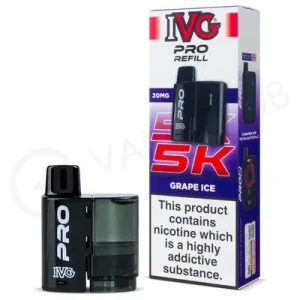 Grape Ice IVG Pro 5K Refill Pod