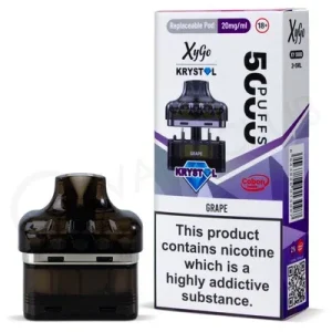 Grape Xygo Krystal 5000 Refill Pod