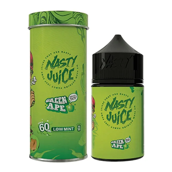 Green Apple by Nasty Juice E-Liquid 60mL (Freebase)