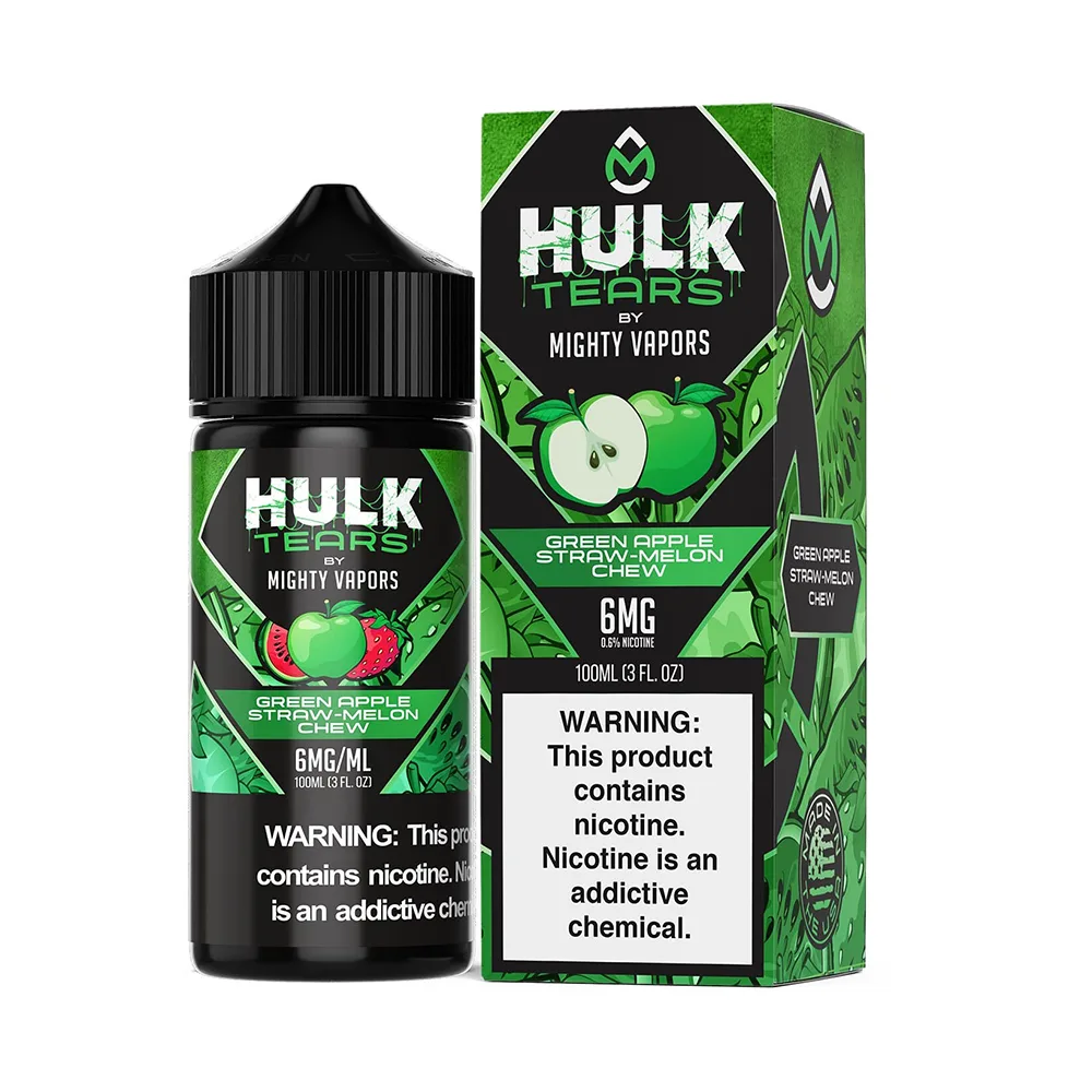 Green Apple Mighty Vapors Hulk Tears 100mL