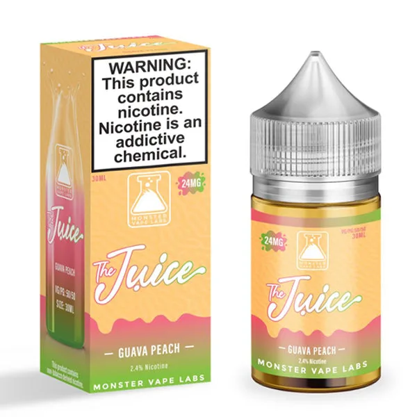 Guava Peach Juice Monster Salts 30mL