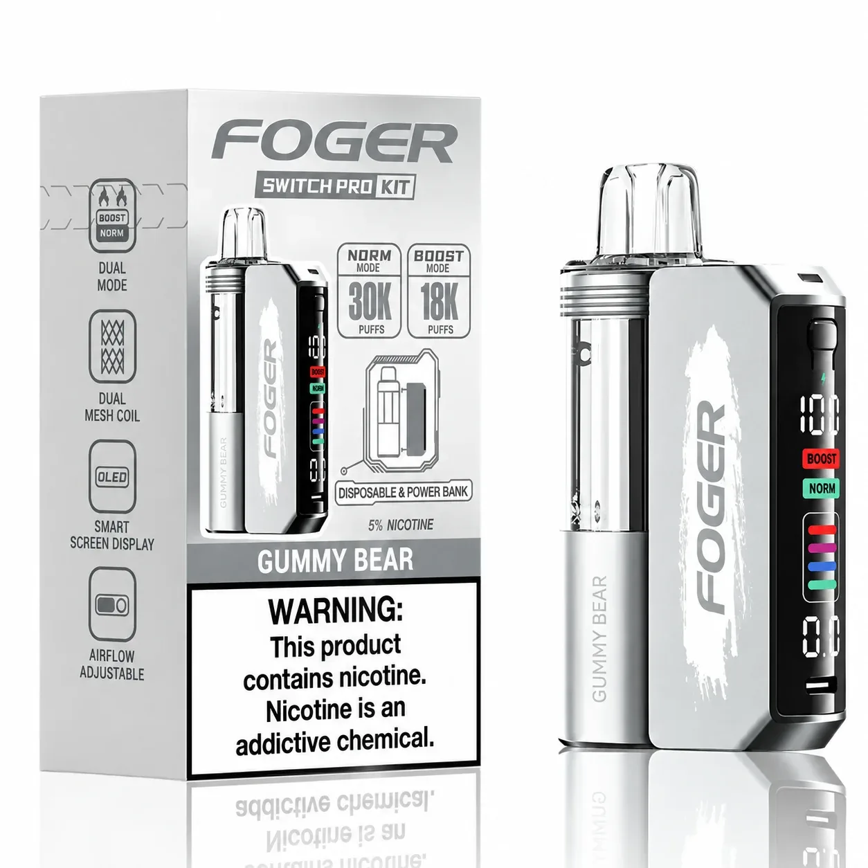 Gummy Bear - Foger Switch Pro 30K Disposable Kit