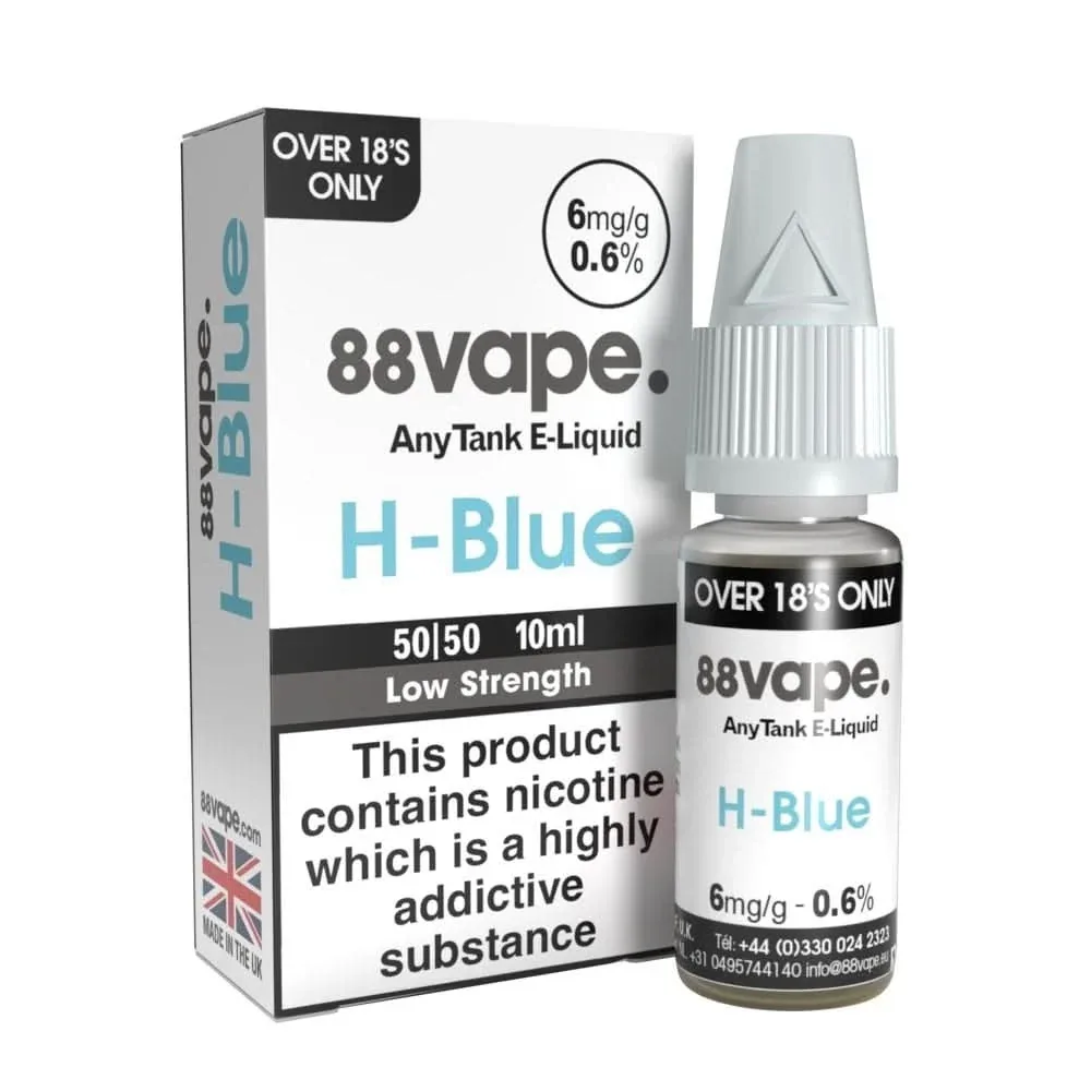 H-Blue (Heisen) E-Liquid Anytank Series by 88vape (10ml)