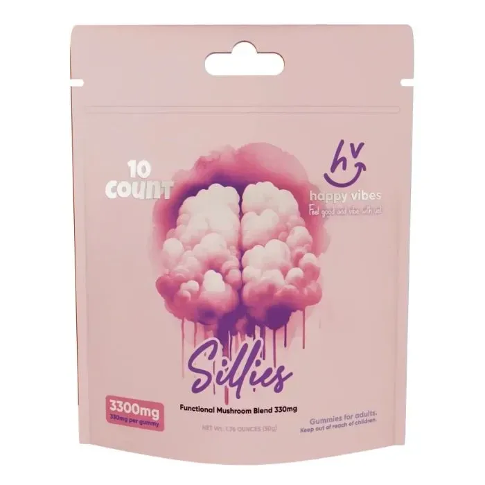 Happy Vibes Sillies Amanita Muscaria Gummies