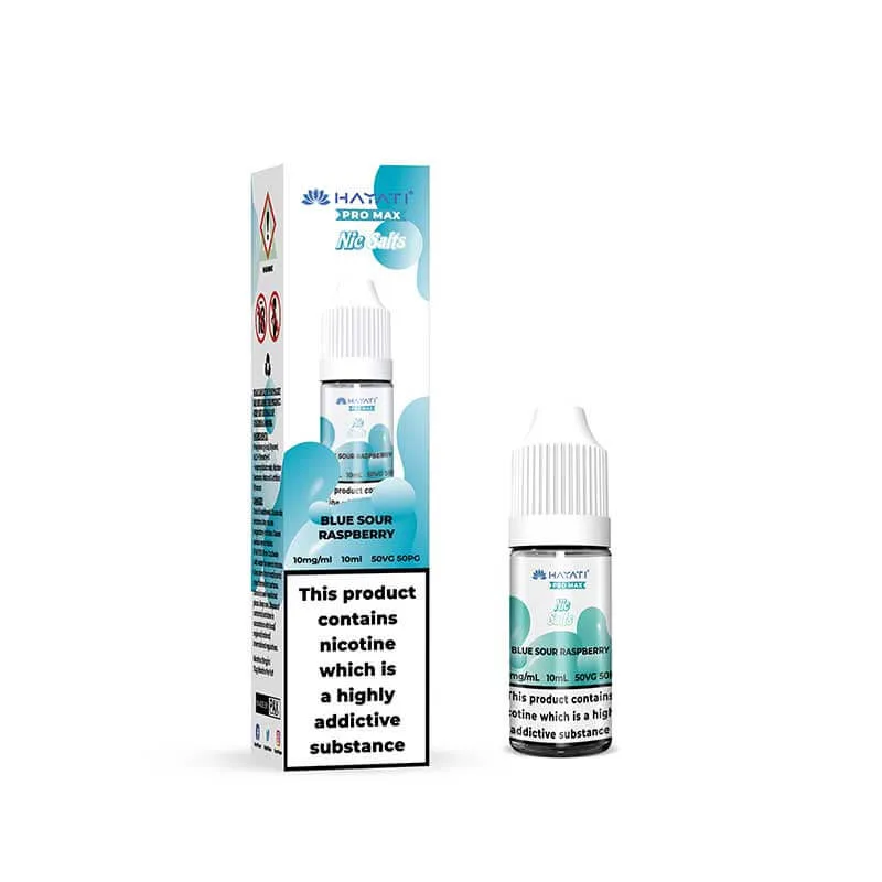Hayati Pro Max Blue Sour Raspberry Nic Salt E-Liquid 10ml