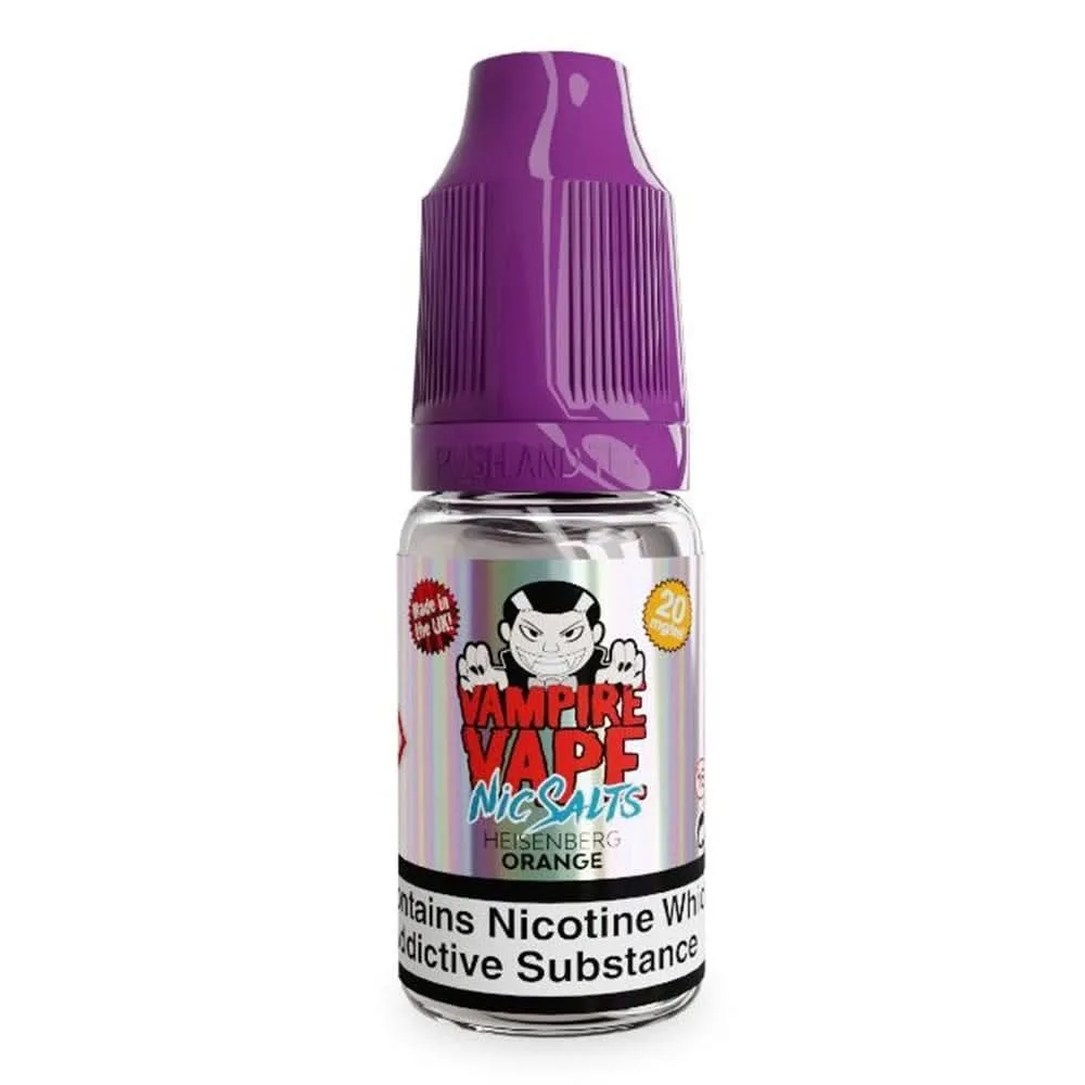Heisenberg Orange Nic Salt E-Liquid by Vampire Vape (10ml)