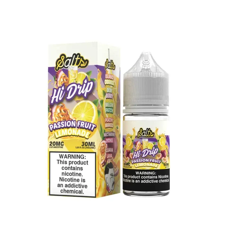 Hi-Drip – Passionfruit Lemonade Salt 30mL