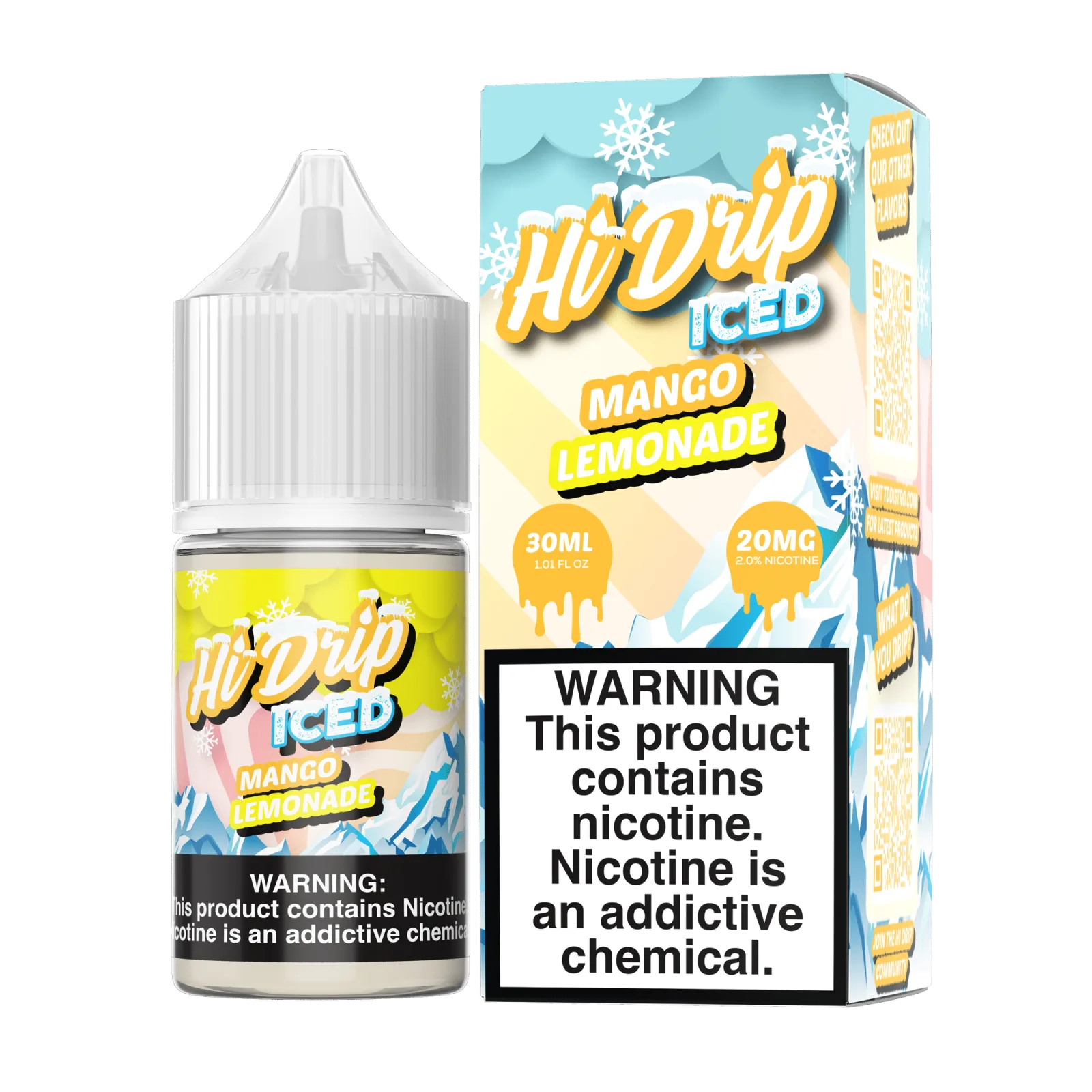 Hi-Drip Salts 30ml – Mango Lemonade ICED