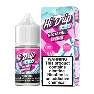 Hi-Drip Salts 30ml – Nectarine Lychee ICED