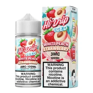 Hi Drip - White Peach Strawberry Iced