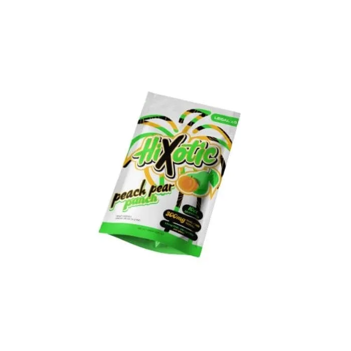 Hixotic Delta 9 Gummies Peach Pear Punch 2 Pieces