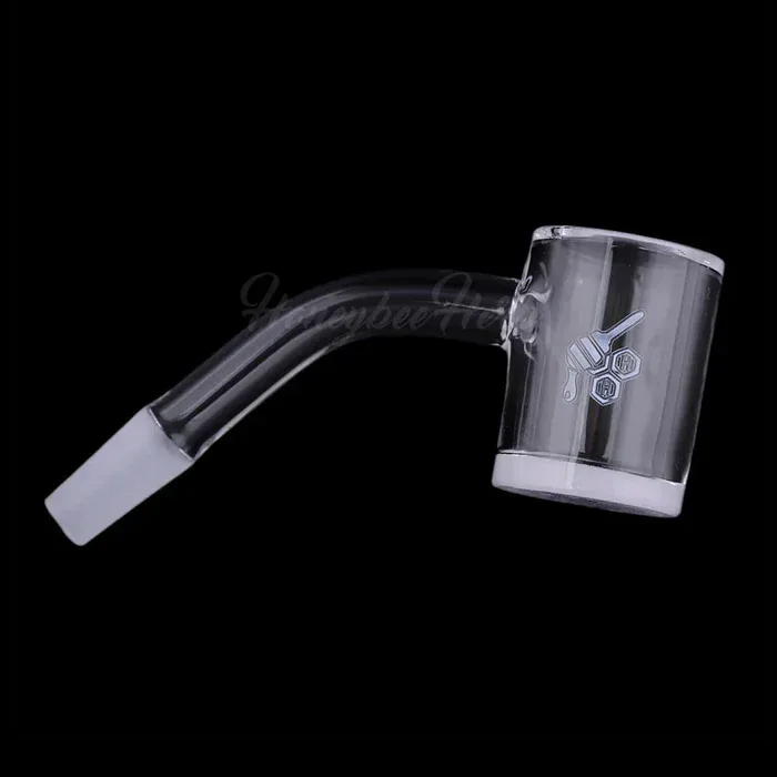 Honeybee Herb - 45 Degree Honey & Milk Bevel Quartz Banger - Male - Image 2