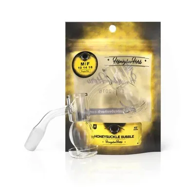 Honeybee Herb Honeysuckle Bubble - YL Quartz Bangers | VapeRanger Wholesale