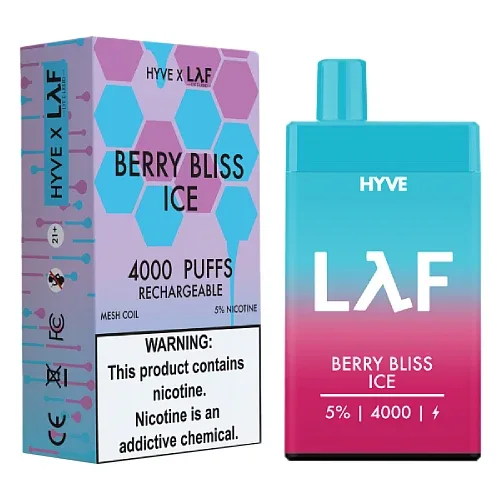 Hyve 4k NTN Berry Bliss Ice Disposable Vape Pen