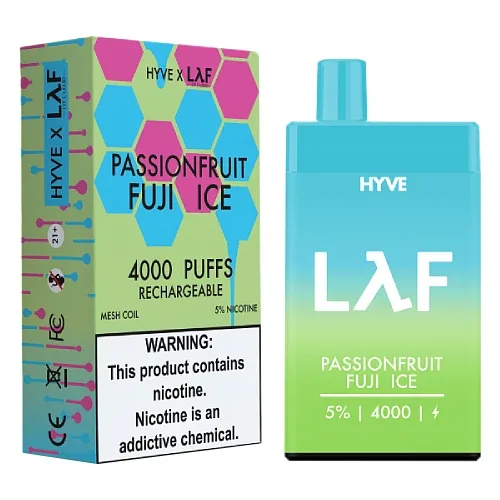 Hyve 4k NTN Passionfruit Fuji Ice Disposable Vape Pen
