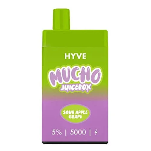 HYVE Mucho 5K Disposable - Sour Apple Grape