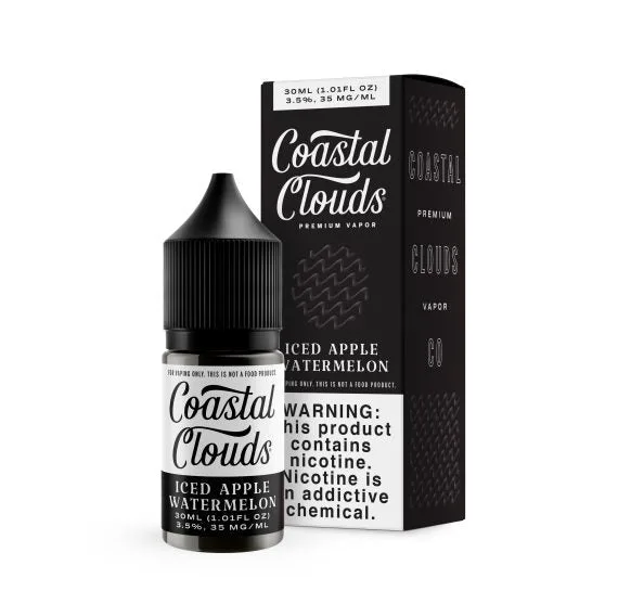 Iced Apple Watermelon by Coastal Clouds Salt Series 30mL