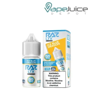 Iced Blue Dragon Pod Juice x RAZ LTX Salt 30ml