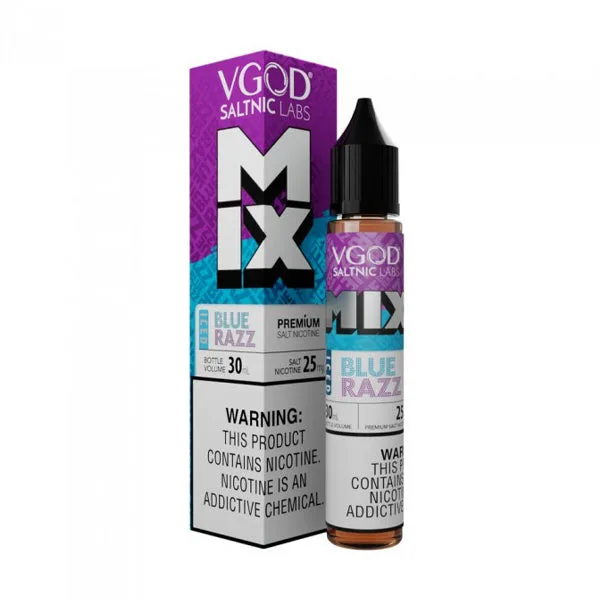Iced Blue Razz VGOD Salts 30mL