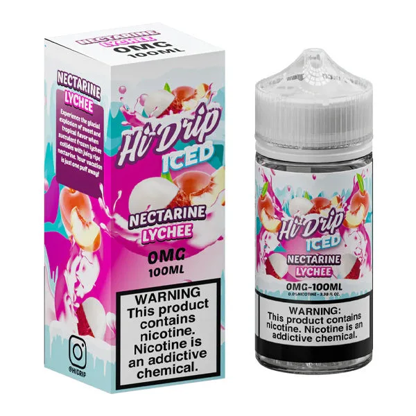 Iced Nectarine Lychee by Hi-Drip E-Juice 100ml