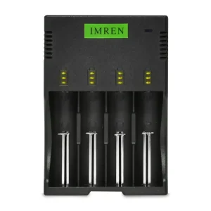 IMREN X4 Intelligent 4-Bay Battery Charger