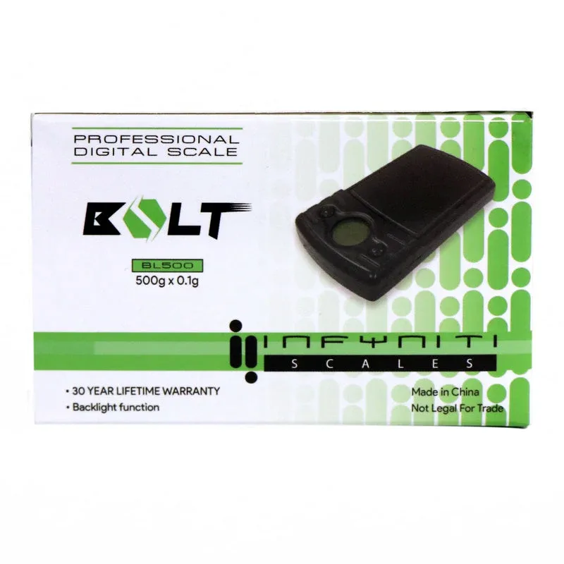 Infyniti Bolt Digital Pocket Scale 500g x 0.1g - Image 2