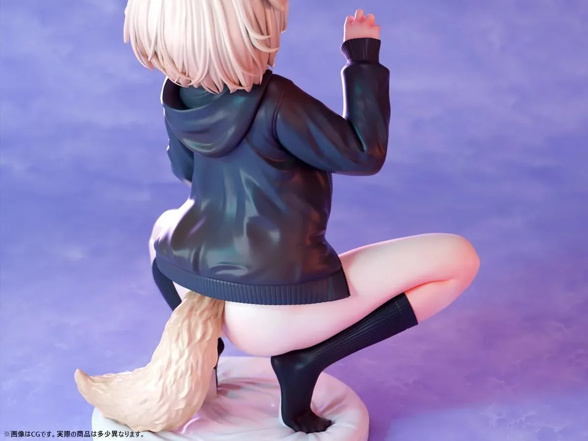 Insight Nikkan Girl 1/5 Scale Inukai Ichiru Chibi Dog Figure Collectible - Image 2