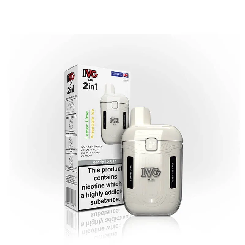 IVG Air 2-in-1 Prefilled Pod Vape Kit - Image 2