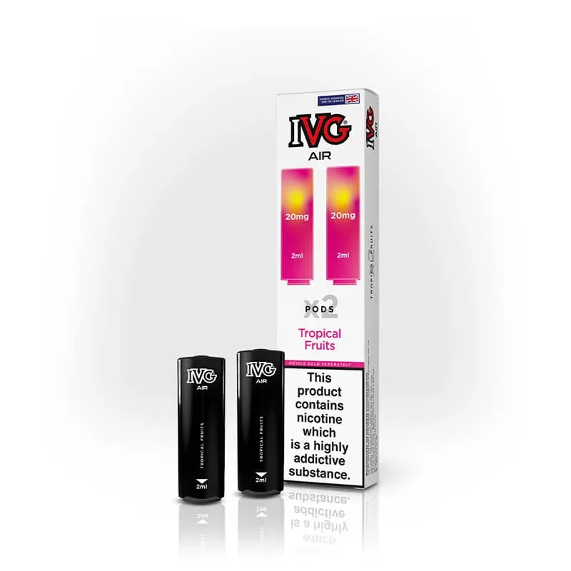 IVG Air Tropical Fruits Prefilled Vape Pods - 20mg