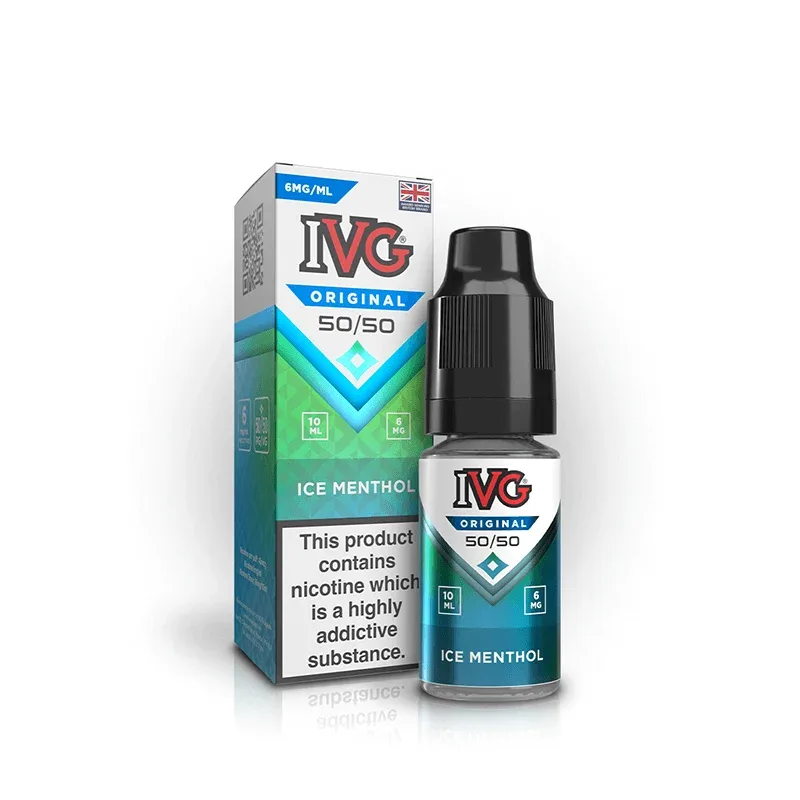IVG Ice Menthol E-Liquid 50/50 - Image 2