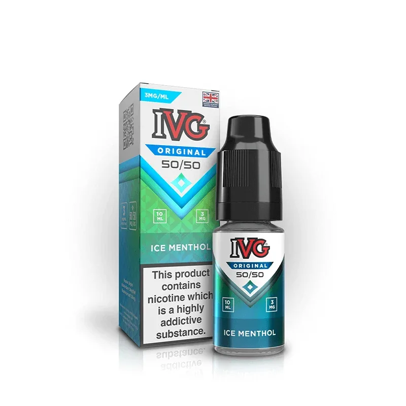 IVG Ice Menthol E-Liquid 50/50