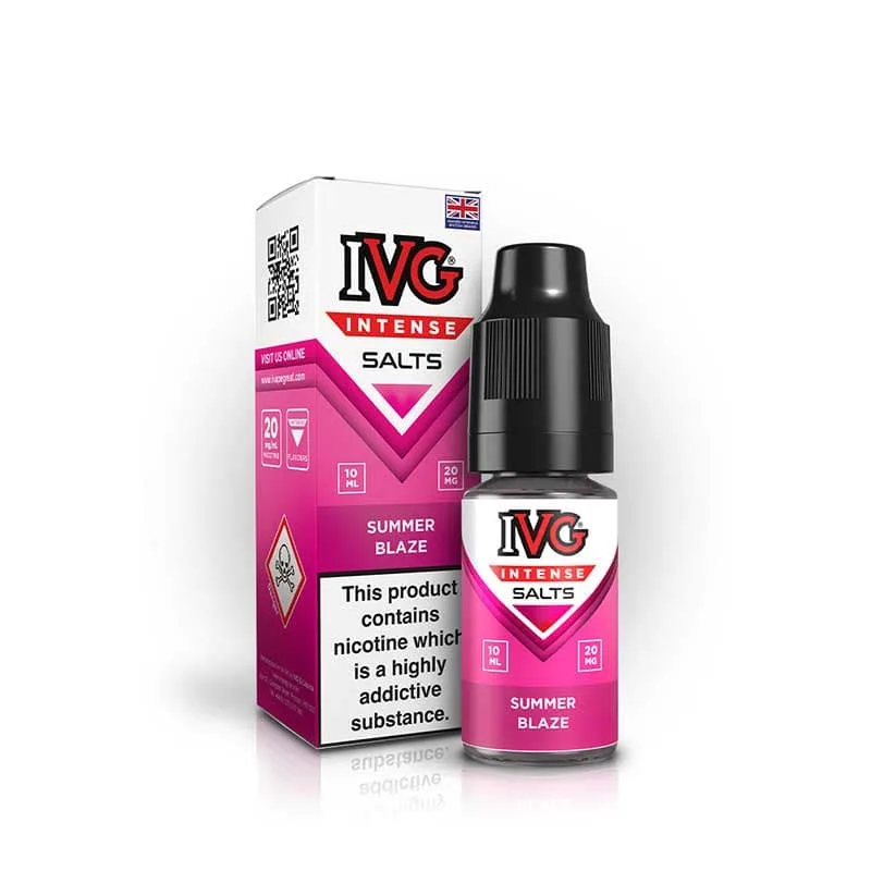 IVG Intense Salts Summer Blaze 10ml Nic Salts E-Liquid