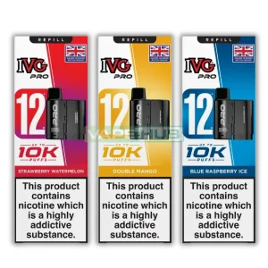 IVG Pro 12 Prefilled Pods and Refills