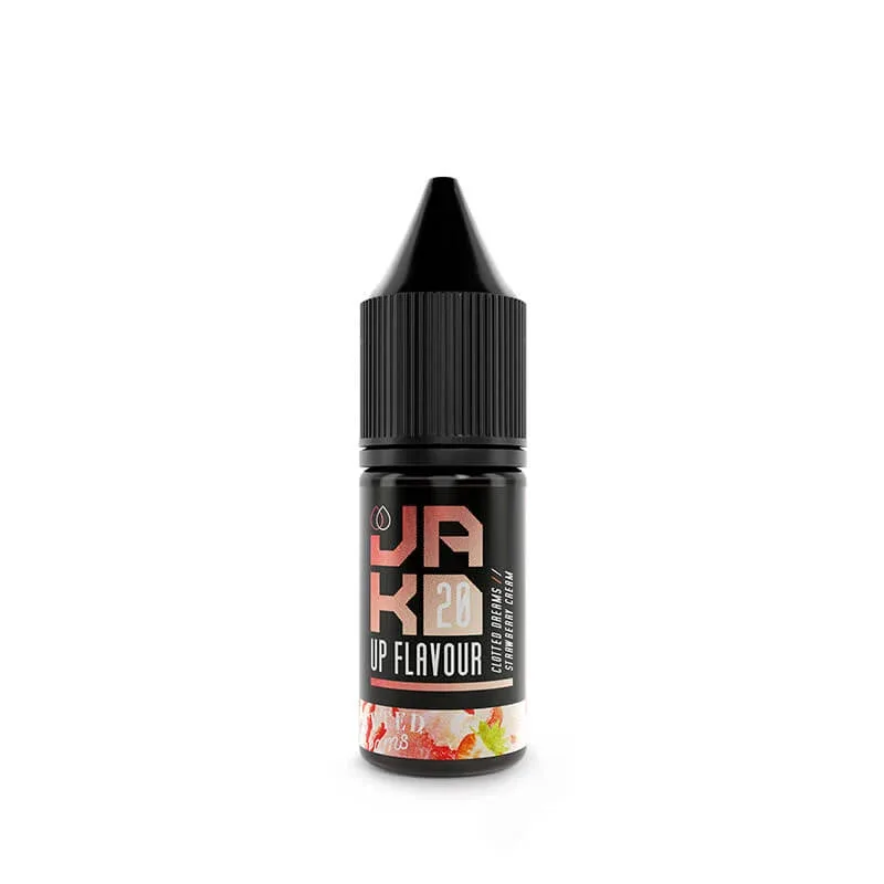 JAK'D Clotted Dreams Strawberry Cream 10ml Nic Salt E-Liquid - Image 2