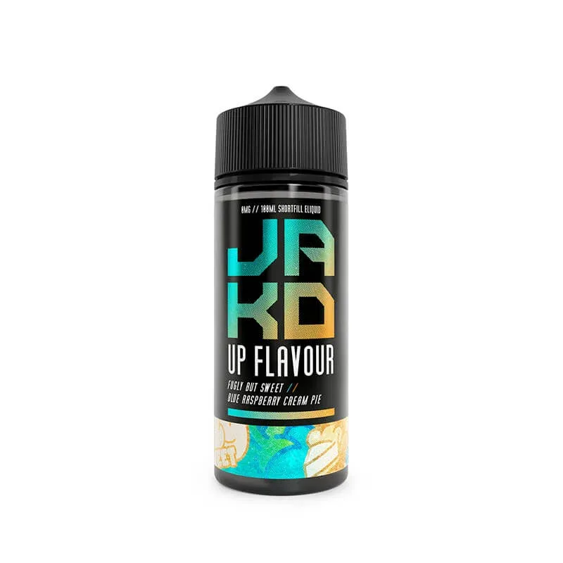 JAK'D Fugly But Sweet Raspberry Cream Pie 100ml Shortfill E-Liquid