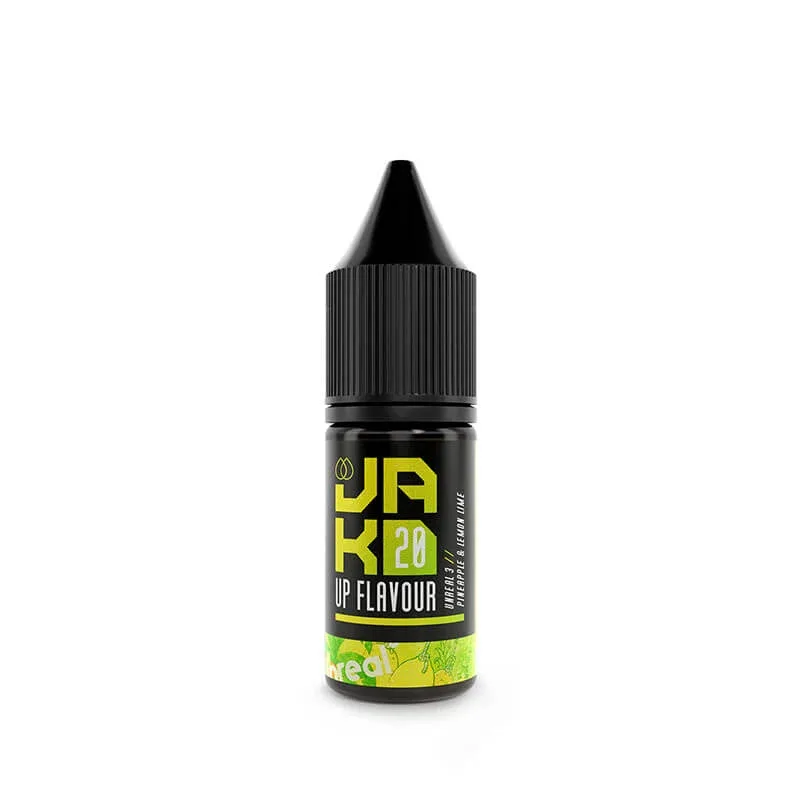 JAK'D Unreal 3 Pineapple Lemon & Lime 10ml Nic Salt E-Liquid