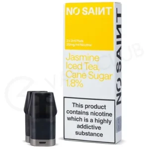 Jasmine Iced Tea Cane Sugar No Saint Prefilled Pods