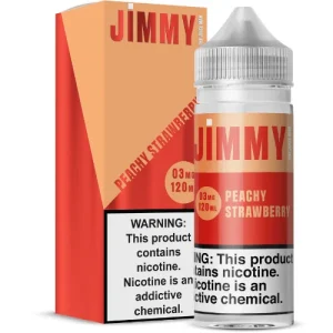Jimmy The Juice Man 120ml – Peachy Strawberry