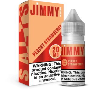 Jimmy The Juice Man 30ml Salt – Peachy Strawberry