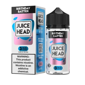 Juice Head 100ml – Birthday Batter (Formerly “Cake Batter”)