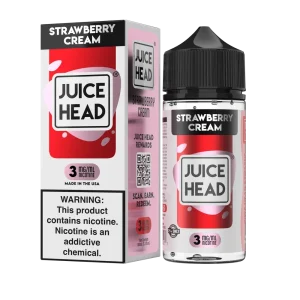 Juice Head 100ml – Strawberry Cream
