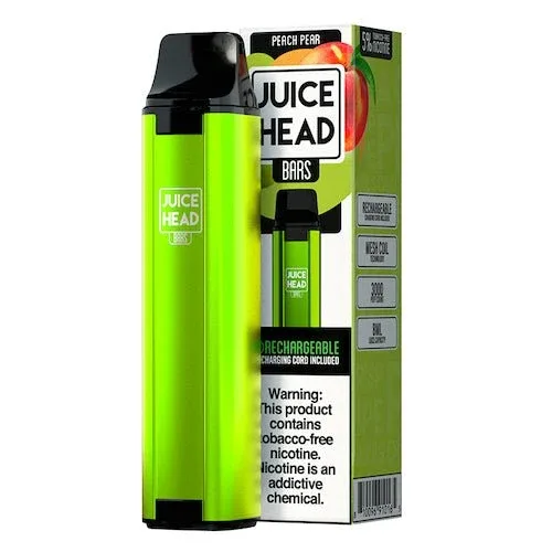 Juice Head Bars Peach Pear Disposable Vape Pen