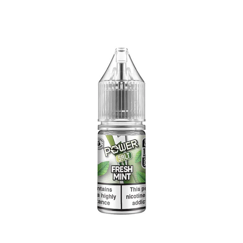 Juice N Power Fresh Mint Power Salt 10ml Nic Salt E-Liquid - Image 2