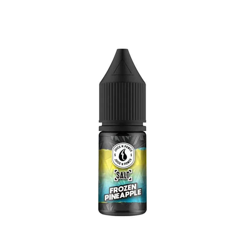 Juice N Power Frozen Pineapple 10ml Nic Salt E-Liquid - Image 2